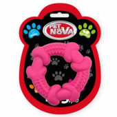 Дентален гумен ринг за кучета,PET NOVA 10.5 см. - с аромат на мента